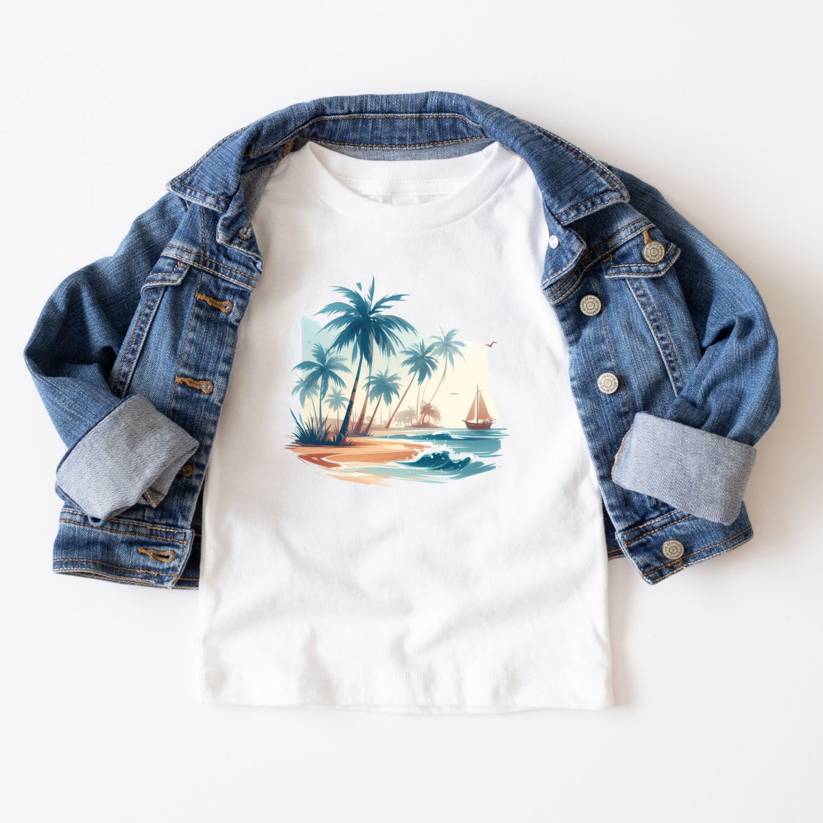 Beach Scene Tee