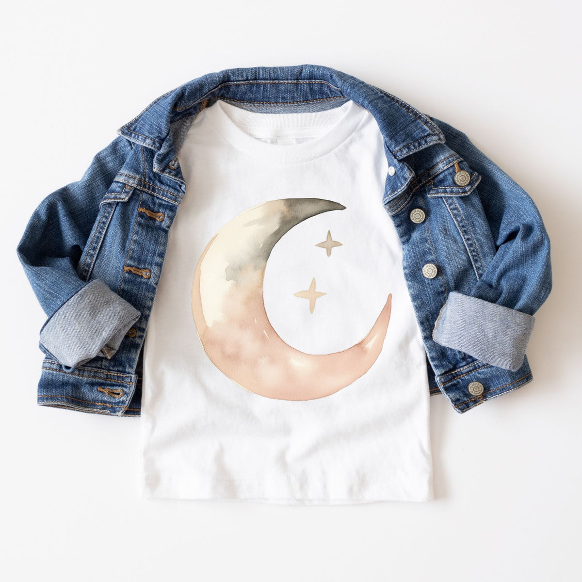 Half Moon Watercolor Tee