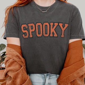 Spooky Tee on Charcoal - Adult