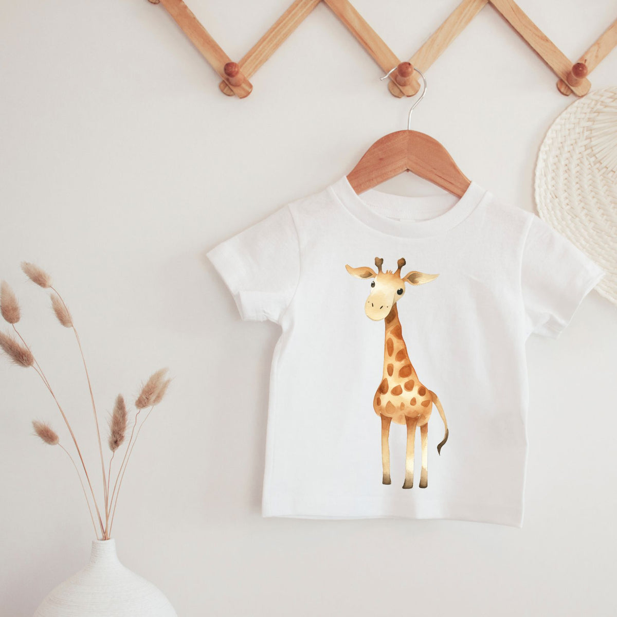 Giraffe Watercolor Tee