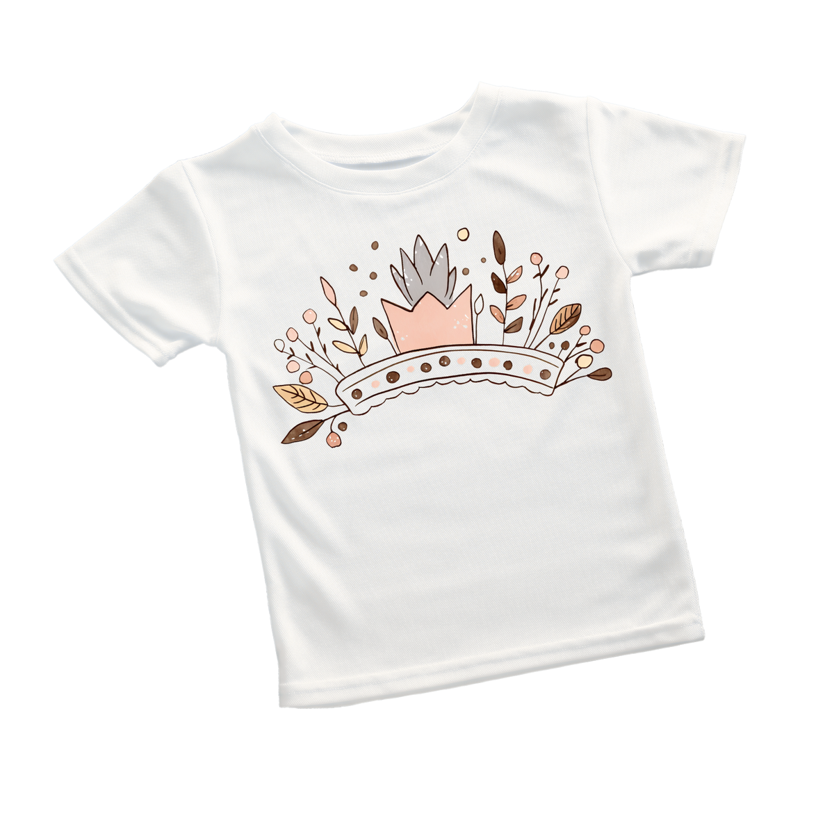 Boho Crown Watercolor Tee