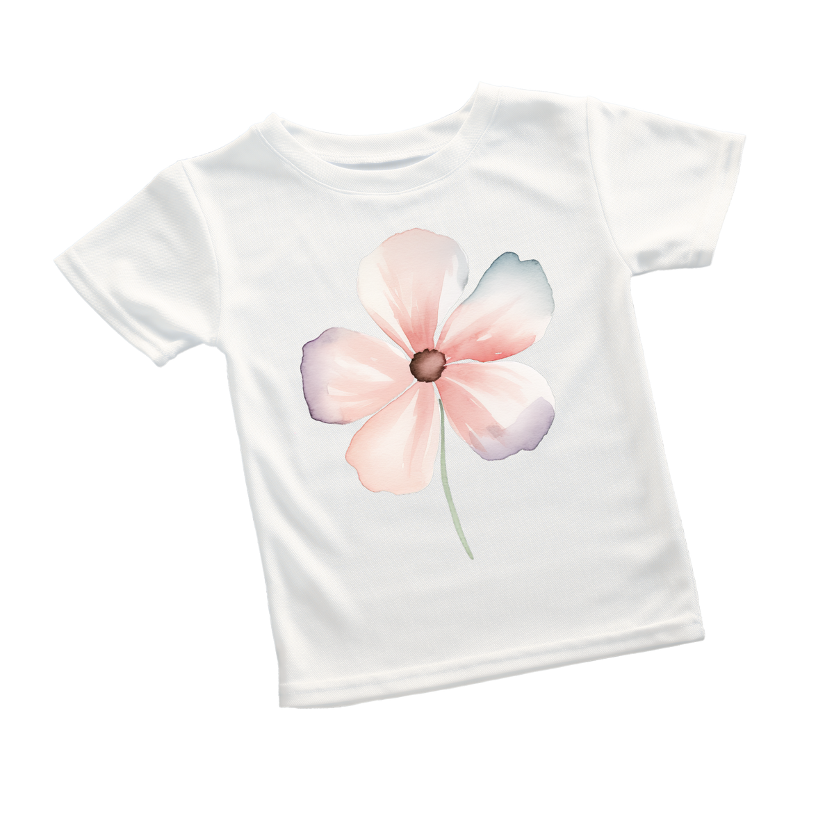 Soft Pink Watercolor Tee