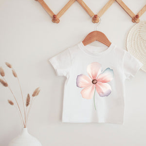 Soft Pink Watercolor Tee