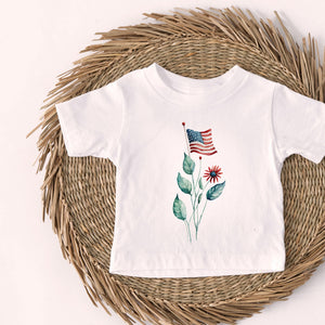 Flags and Flowers Tee