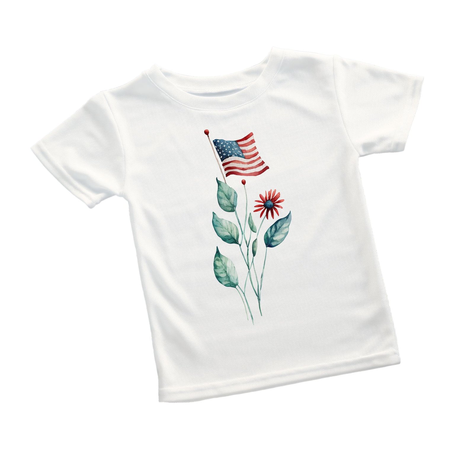 Flags and Flowers Tee