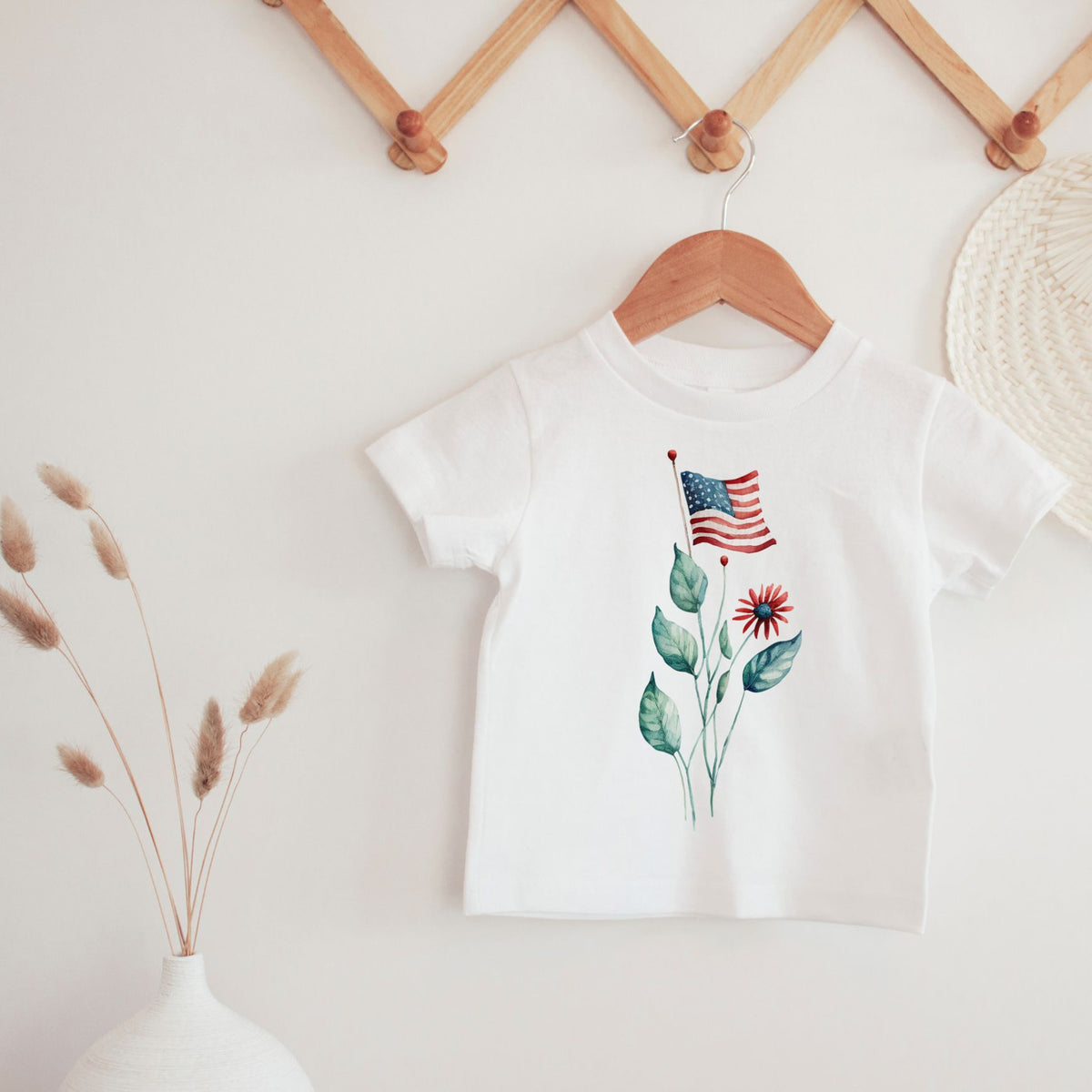 Flags and Flowers Tee