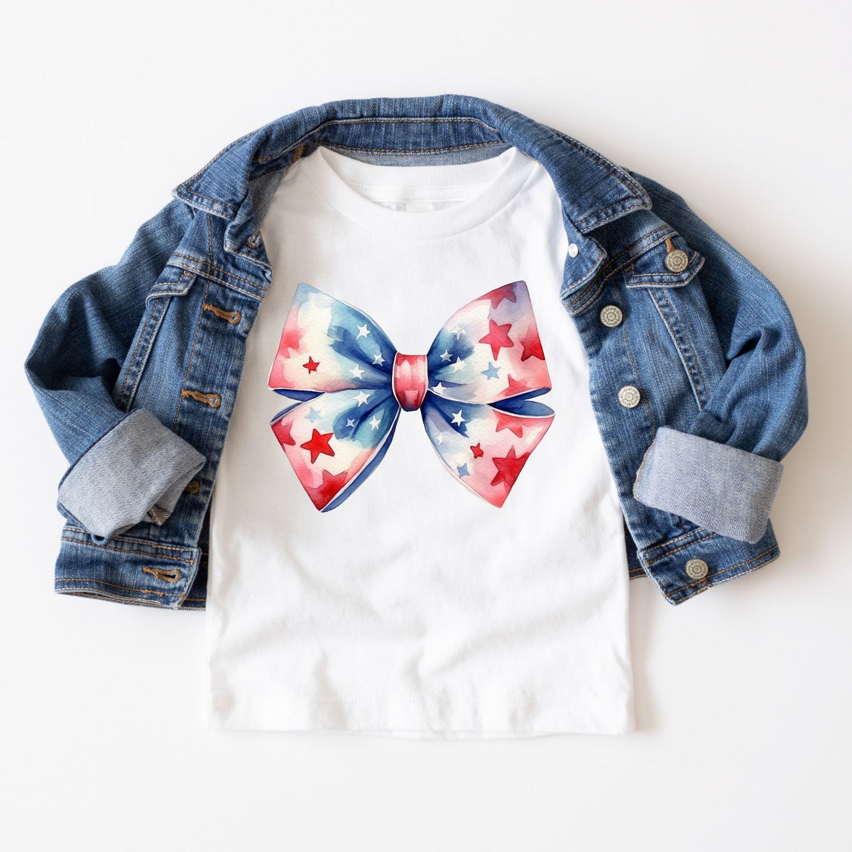Stars Bow Tee