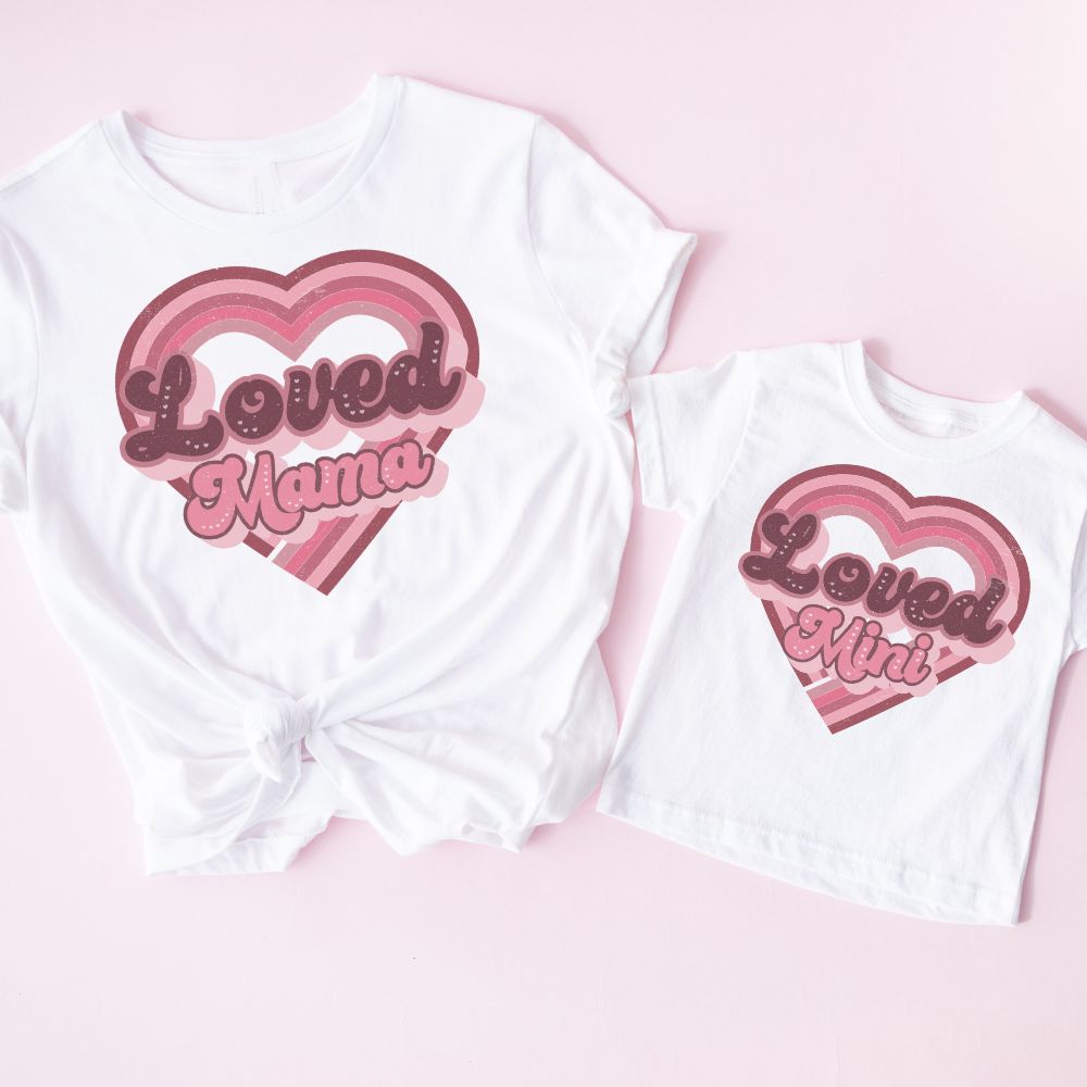 Loved Mama and Mini Tee