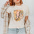 Fall Retro Collage Tee on Ivory - Adult