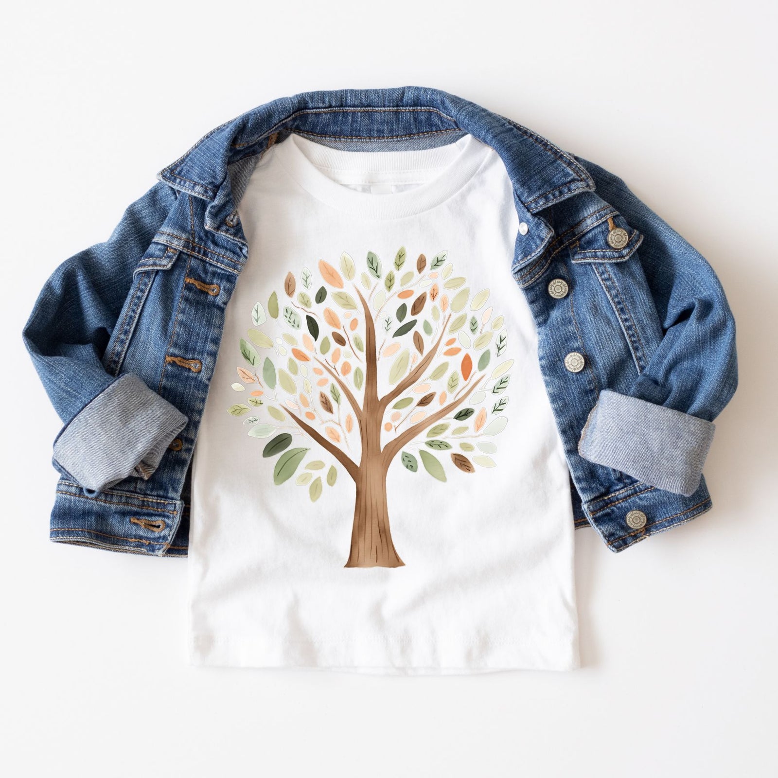 Boho Tree Watercolor Tee