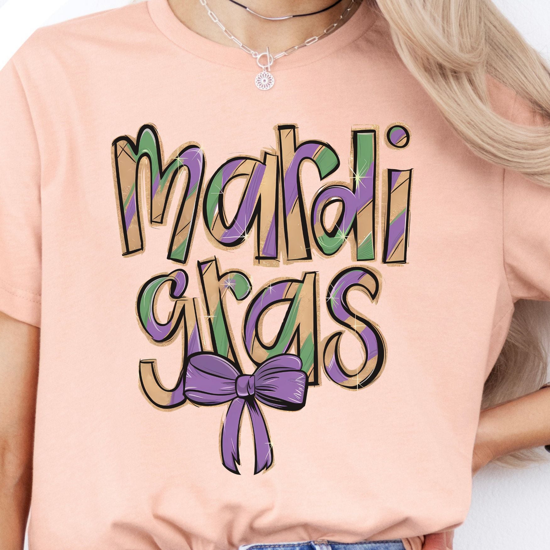 Mardi Gras Coquette T-Shirt