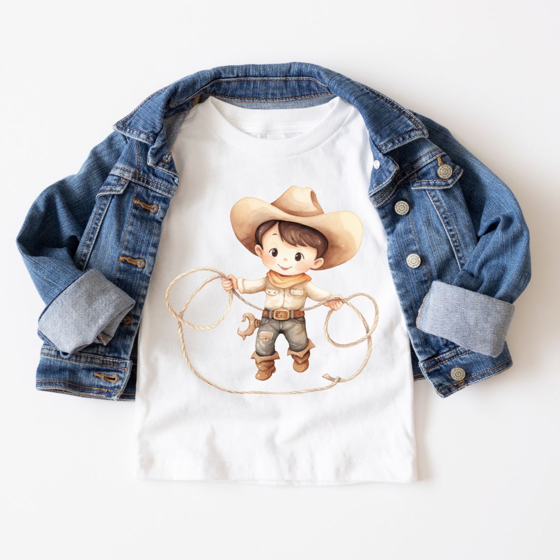 Lasso Cowboy Tee