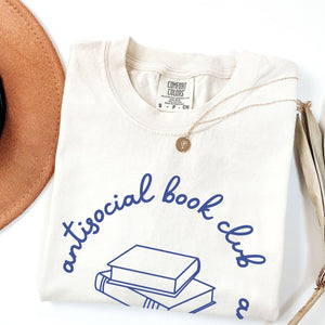 Antisocial Book Club Tee