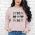 Black Bows Crewneck in Soft Pink - Adult