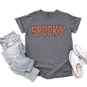 Spooky Tee on Charcoal - Adult