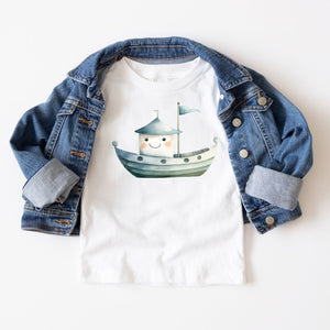 Happy Tugboat Tee