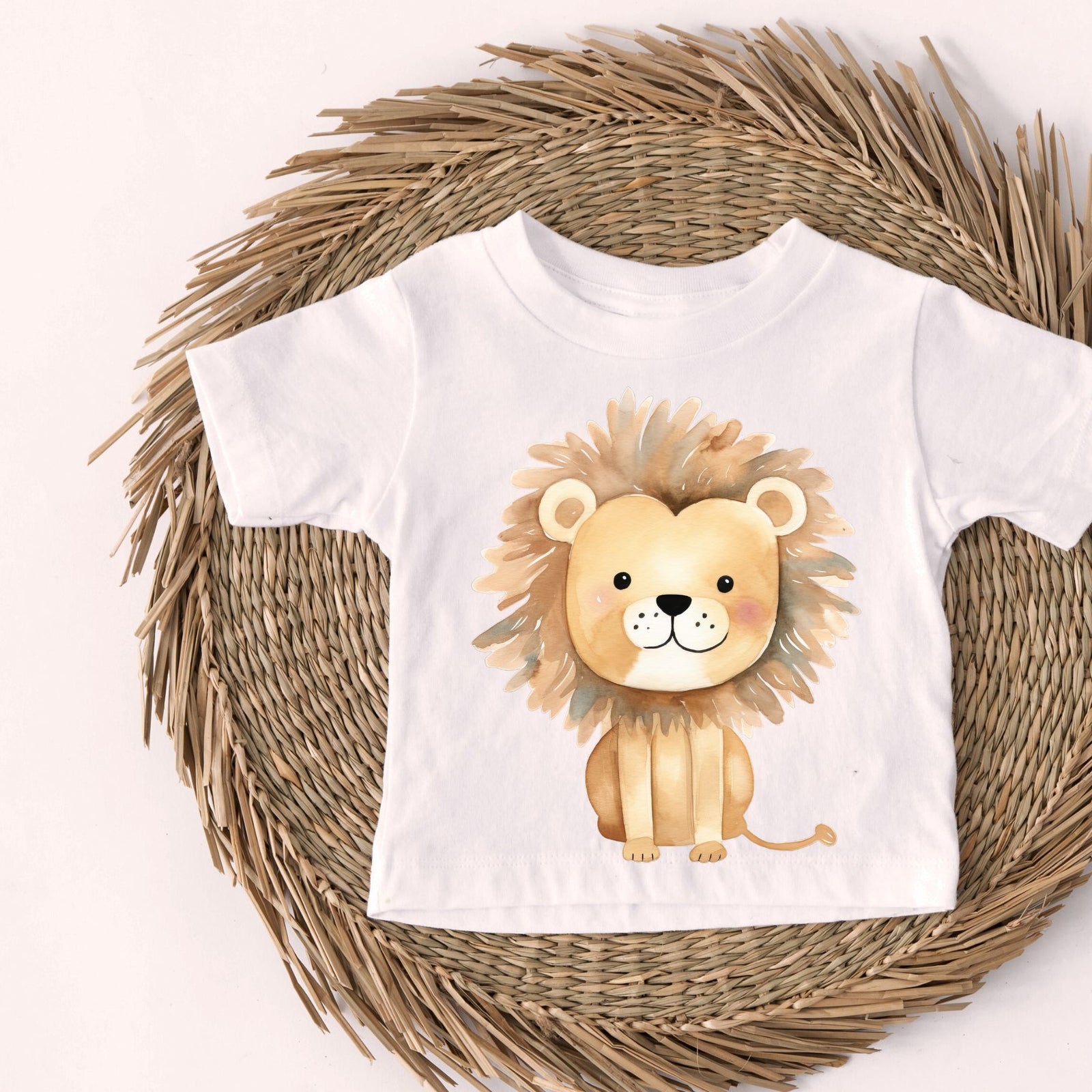 Lion Watercolor Tee