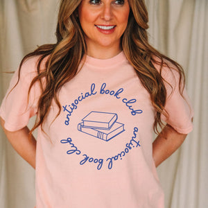 Antisocial Book Club Tee