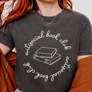 Antisocial Book Club Tee