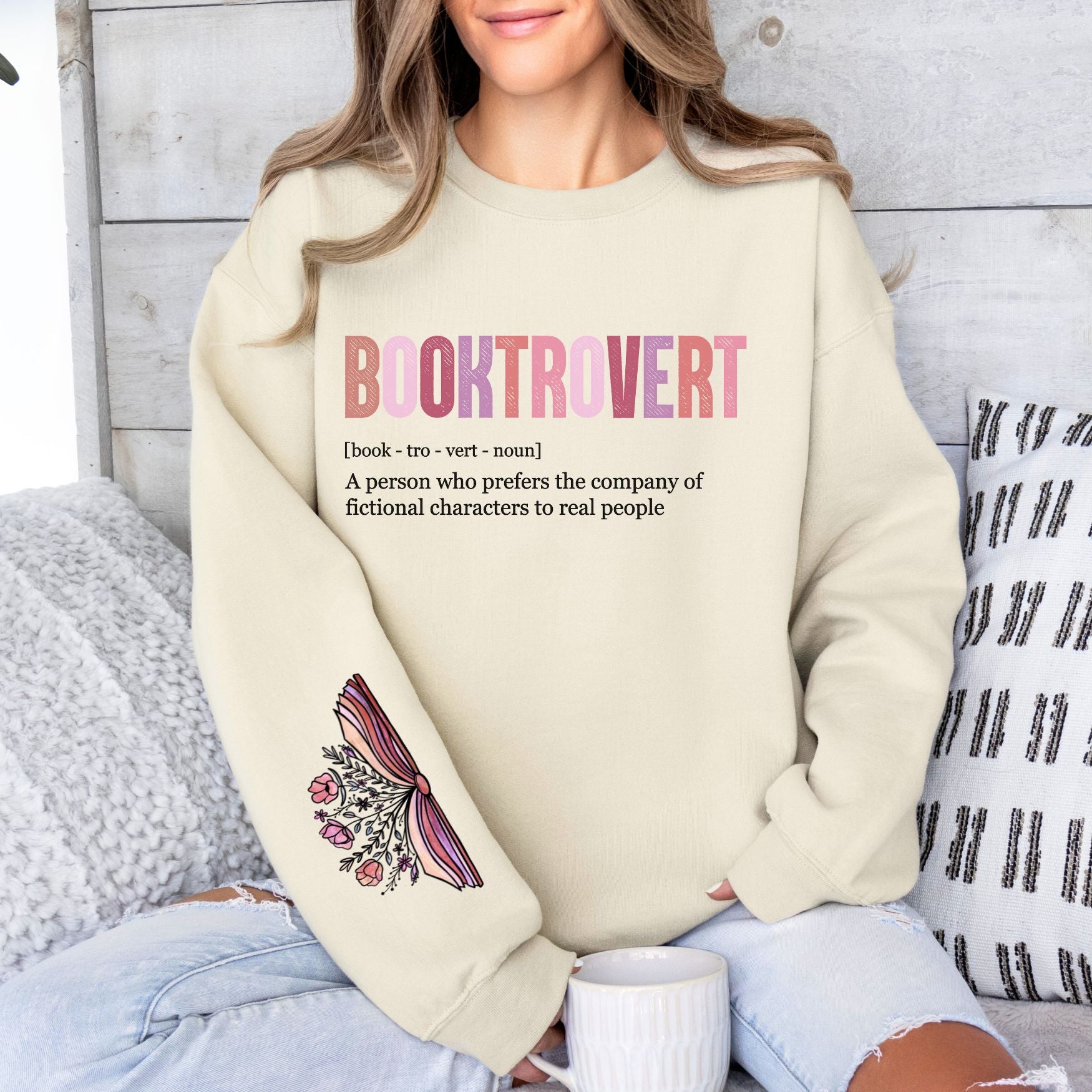 Booktrovert Crewneck