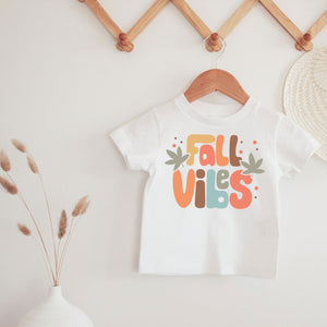 Fall Vibes Tee in White - Infant/Toddler