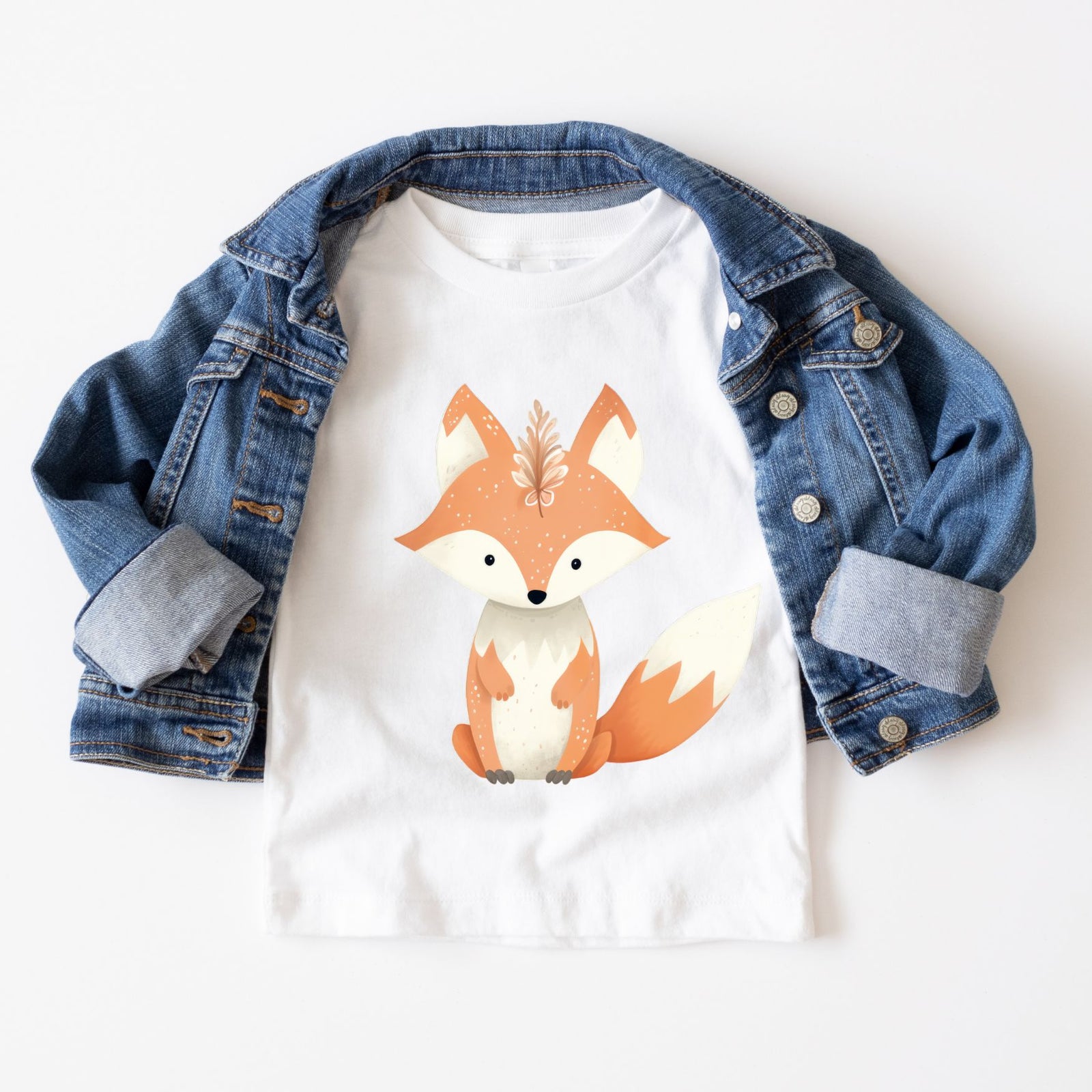 Fox Watercolor Tee