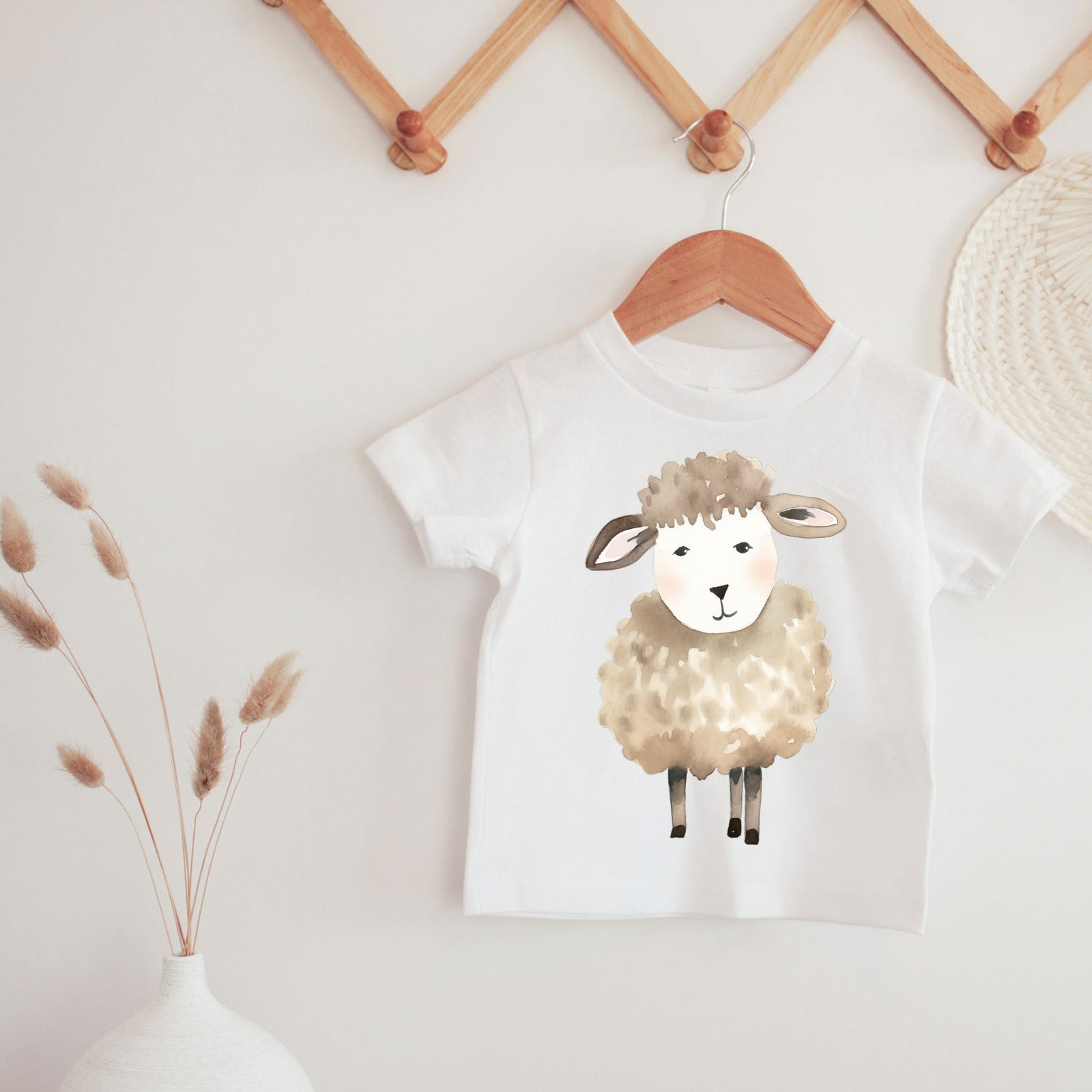 Lamb Watercolor Tee