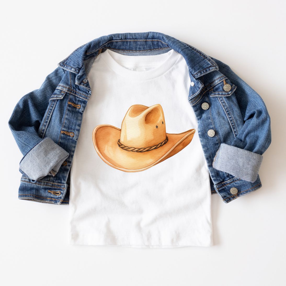 Tan Cowboy Hat Tee