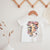 Spooky Retro Collage Tee on white - Infant/Toddler