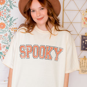 Spooky Tee on Ivory - Adult