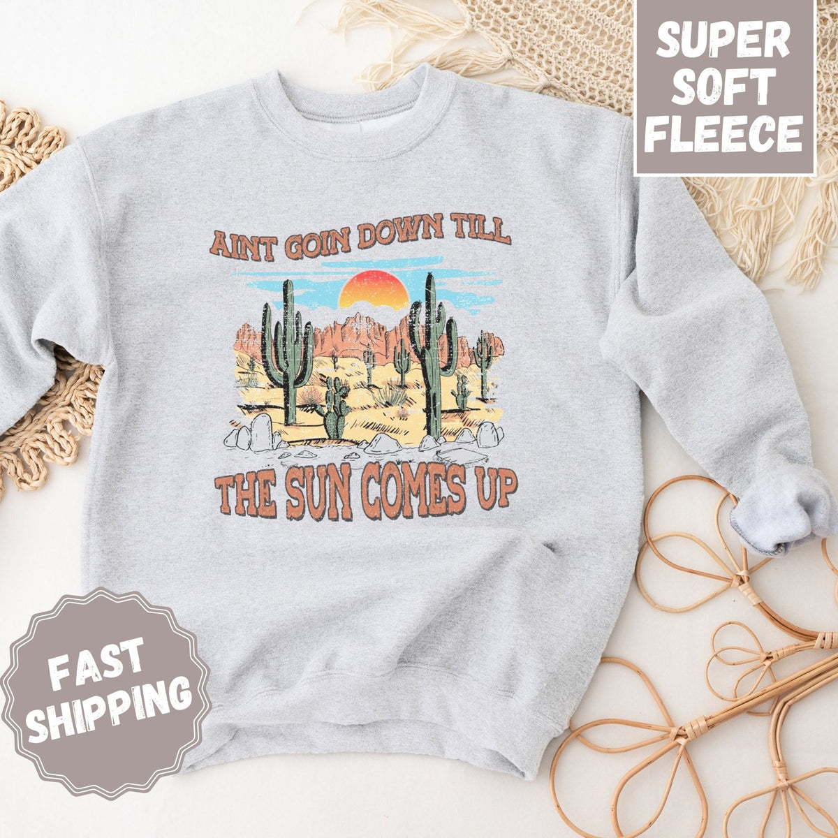 Sun Comes Up Crewneck Sweatshirt