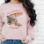 Beverly Hills Hotel Sweatshirt, Womenswear Soft Printed Sweatshirt, Trendy Cozy Oversized Top