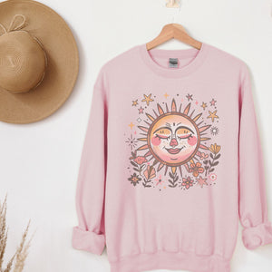 Boho Sun Crewneck Sweatshirt