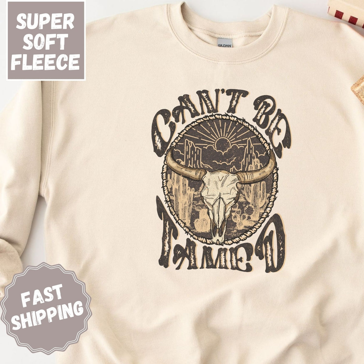 Can't Be Tamed Crewneck Sweatshirt