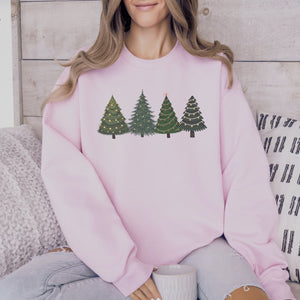 Christmas Trees Crewneck - Adult