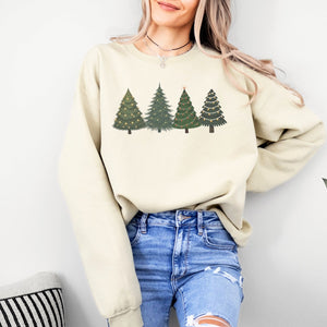 Christmas Trees Crewneck - Adult