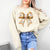 Gingerbread Bow Crewneck - Adult