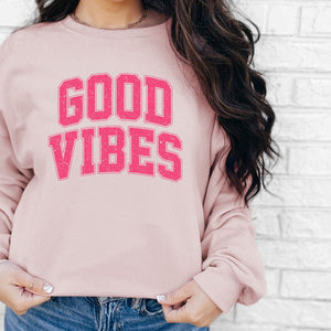 Good Vibes Crewneck Sweatshirt