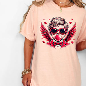 Groovy Cupid Tee, Valentine's Day T-Shirt, Comfort Colors Shirt