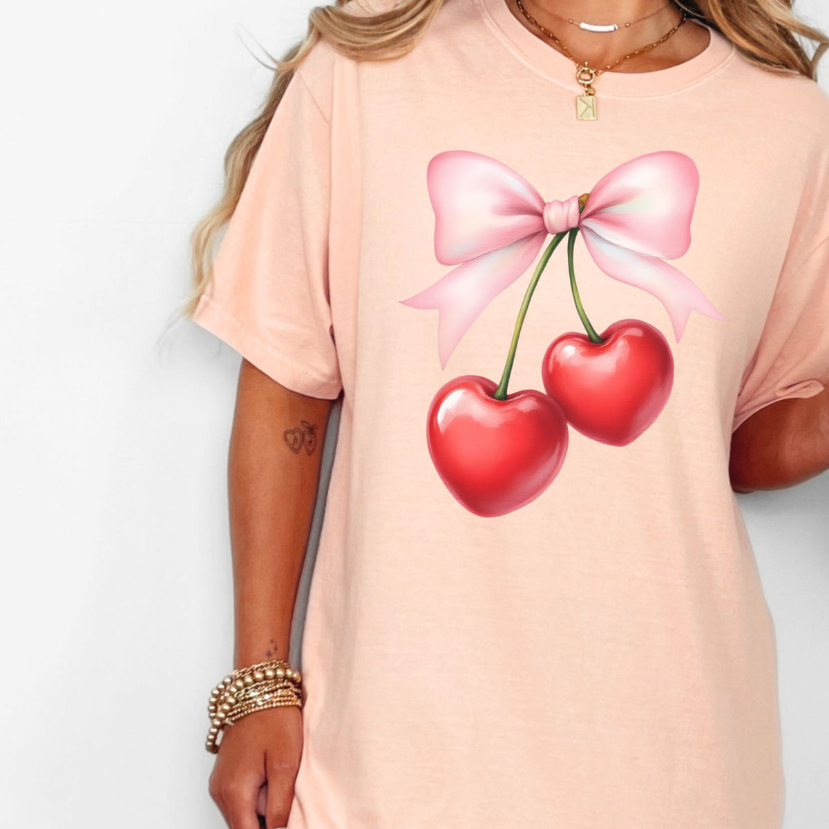Heart Cherries Tee
