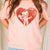 Cupid Heart Tee, Valentine's Day T-Shirt, Comfort Colors Shirt