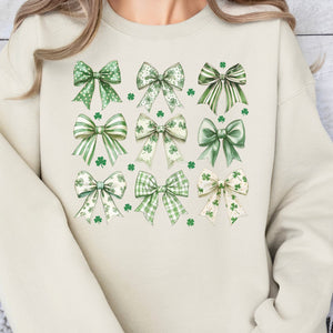 Shamrock Coquette Crewneck Sweatshirt