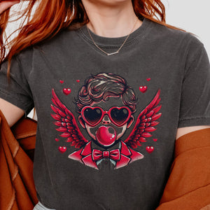 Groovy Cupid Tee, Valentine's Day T-Shirt, Comfort Colors Shirt