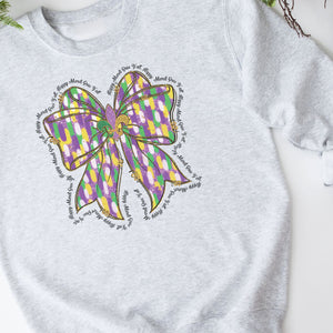 Happy Mardi Gras Ya'll Crewneck Sweatshirt