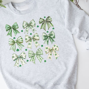 Shamrock Coquette Crewneck Sweatshirt