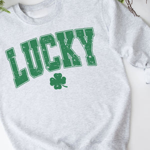 Lucky Varsity Crewneck Sweatshirt