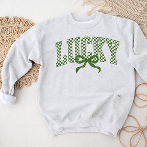 Lucky Bow Crewneck Sweatshirt