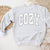 Cozy Sweatshirt, Womenswear Soft Printed Crewneck, Booklover Trendy Cozy Oversized Top