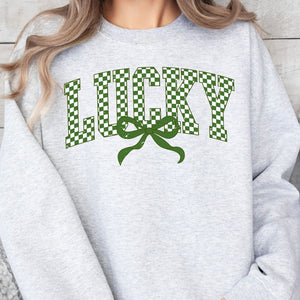 Lucky Bow Crewneck Sweatshirt