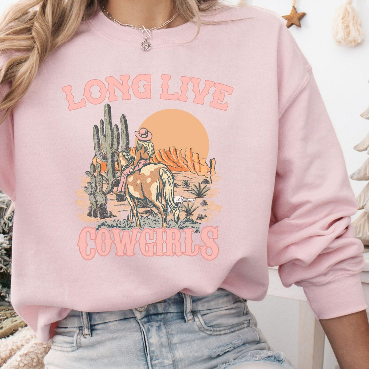 Long Live Cowgirls Crewneck Sweatshirt
